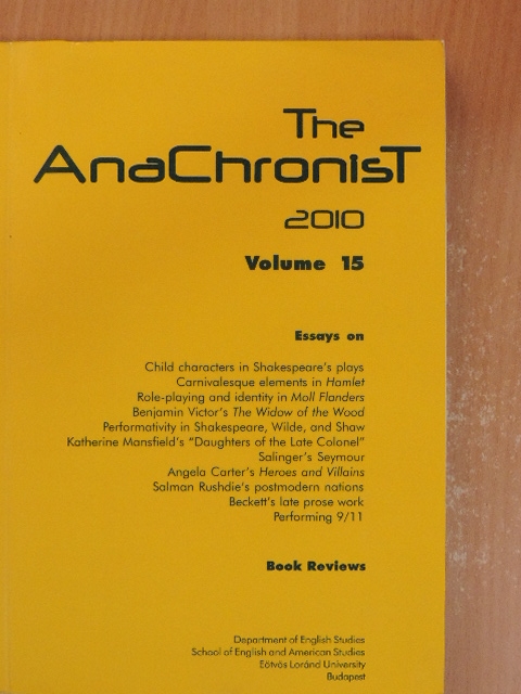Abhishek Sarkar - The AnaChronist 2010 [antikvár]