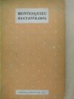 Montesquieu - Montesquieu hagyatékából (Dr. Castiglione László könyvtárából) [antikvár]