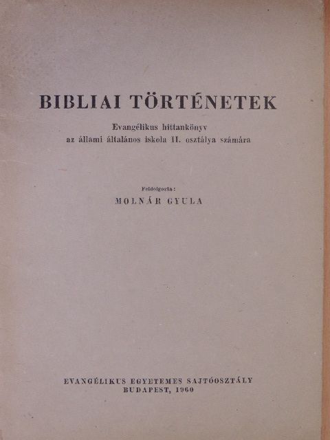 Bibliai történetek [antikvár]