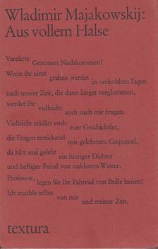 W. Majakowskij - Aus vollem Halse [antikvár]