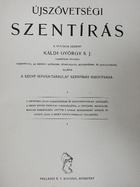 Újszövetségi Szentírás [antikvár]