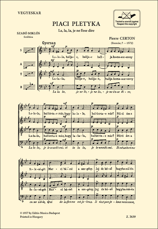 CERTON,PIERRE - PIACI PLETYKA,VEGYESKARRA