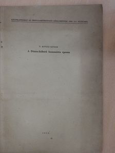 V. Kovács Sándor - A Dózsa-háború humanista eposza (dedikált példány) [antikvár]