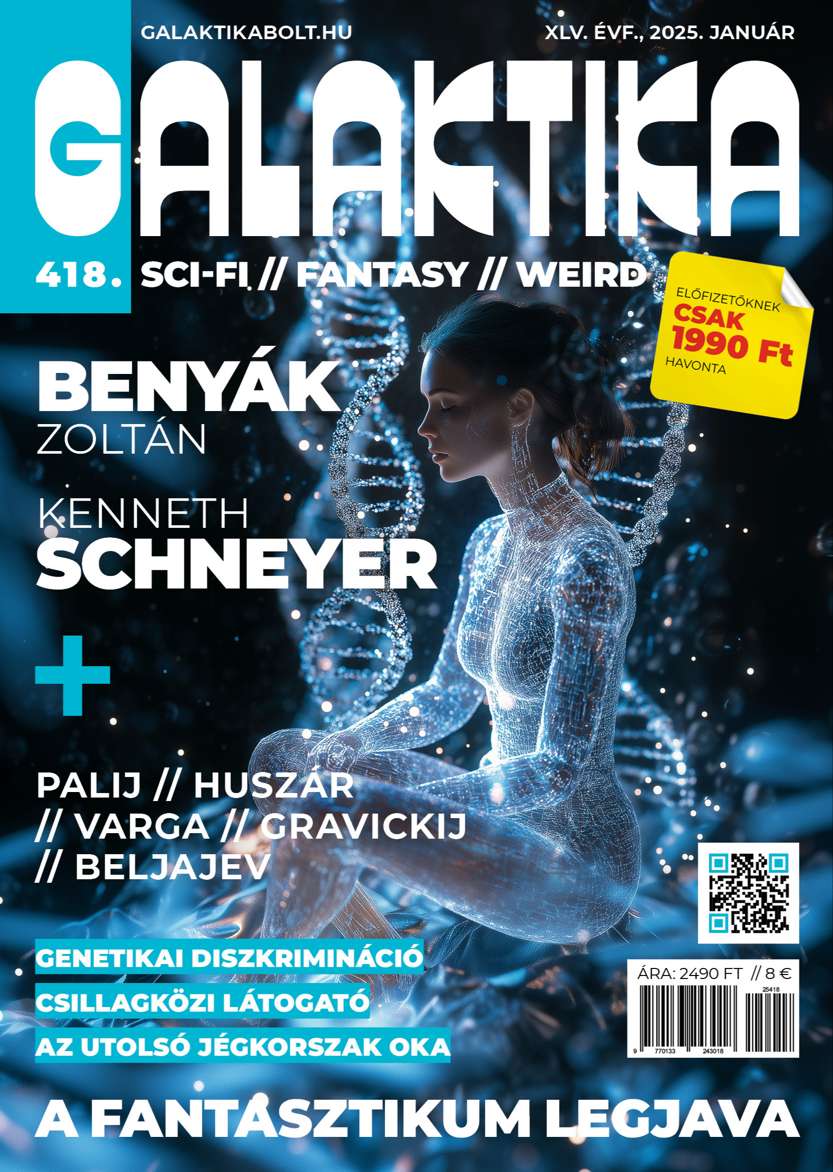 Katalin (főszerk.) Mund - Galaktika 418 [eKönyv: pdf]