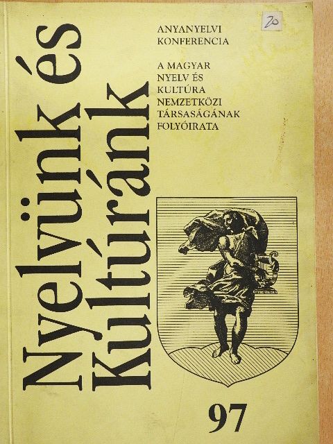 Debreczeni Tibor - Nyelvünk és Kultúránk 1997. január-március [antikvár]