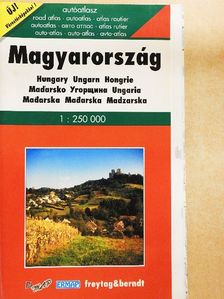 Gebry Zsuzsa - Magyarország autóatlasz [antikvár]