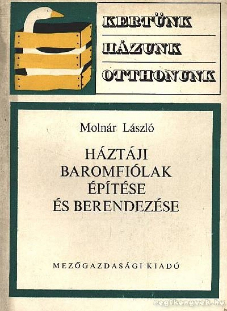 MOLNÁR LÁSZLÓ - Háztáji baromfiólak építése és berendezése [antikvár]