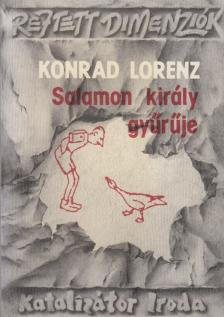 Konrad Lorenz - Salamon király gyűrűje [antikvár]