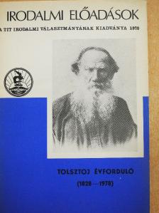 Tóbiás Áron - Tolsztoj évforduló [antikvár]