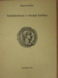 Soproni Sándor - Százhalombatta a rómaiak korában [antikvár]