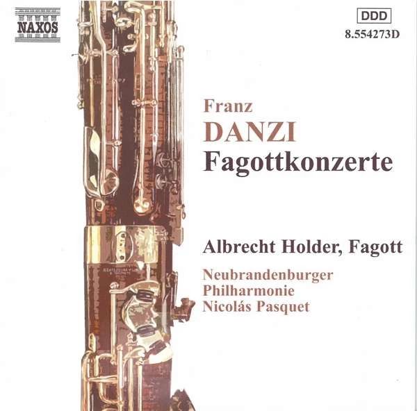 DANZI - BASSOON CONCERTOS CD ALBRECHT HOLDER