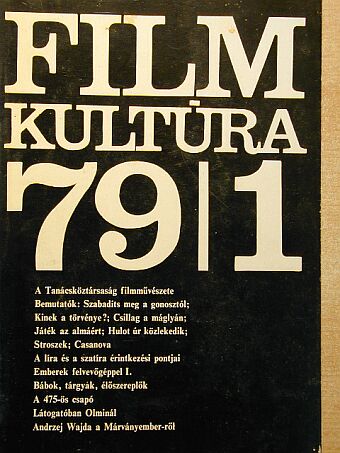 Alexa Károly - Filmkultúra 1979. január-február [antikvár]