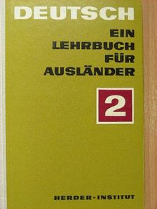 Dr. Alexander Porz - Deutsch - Ein Lehrbuch für Ausländer 2 [antikvár]