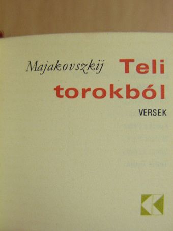 Majakovszkij - Teli torokból (minikönyv) (számozott) [antikvár]
