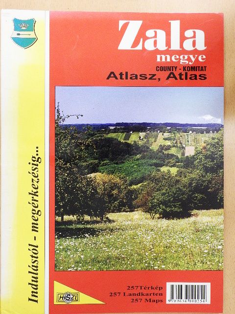 Zala megye településeinek atlasza [antikvár]