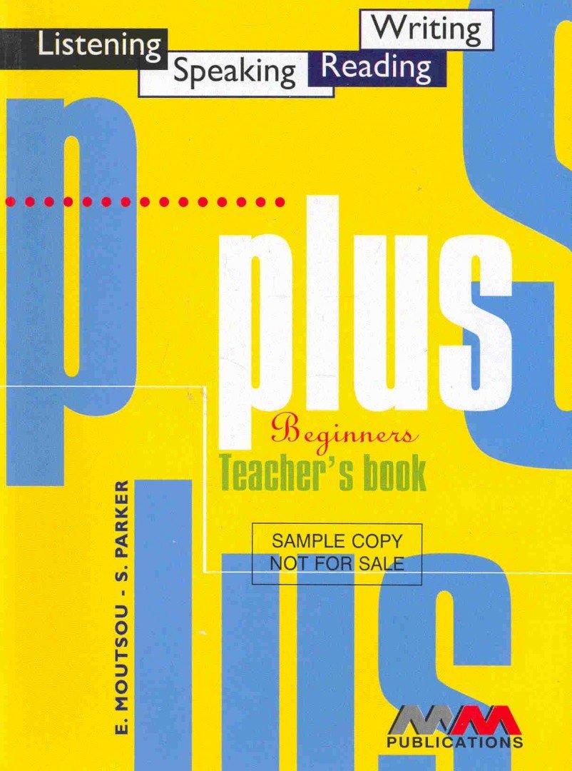 MOUTSOU, E. - PARKER, S. - Plus Beginners Teacher's Book [antikvár]