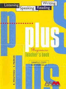 MOUTSOU, E. - PARKER, S. - Plus Beginners Teacher's Book [antikvár]