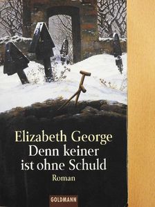 Elizabeth George - Denn keiner ist ohne Schuld [antikvár]