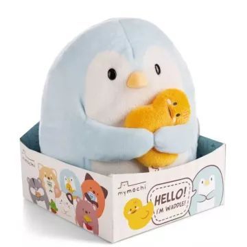 Nici: Waddle plüss pingvin, kacsával - 16 cm
