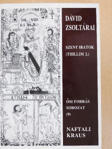 Naftali Kraus - Dávid zsoltárai II. [antikvár]