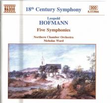 HOFMANN LEOPOLD - FIVE SYMPHONIES CD NICHOLAS WARD