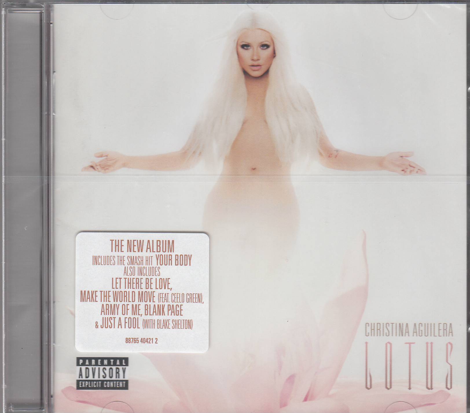 LOTUS CD CHRISTINA AGUILERA