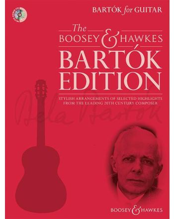 Bartók Béla - BARTÓK FOR GUITAR. STYLISH ARRANGEMENTS OF SEL. HIGHLIGHTS (M.McCARTNEY) + CD