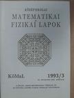 Fried Ervin - Középiskolai matematikai és fizikai lapok 1993. március [antikvár]