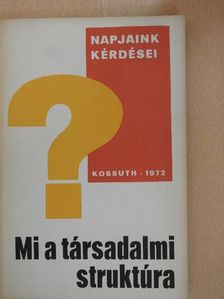 Wirth Ádám - Mi a társadalmi struktúra? [antikvár]