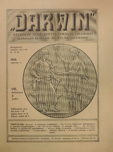 Dr. Korniss Vilmos - "Darwin" 1918. február 1. [antikvár]