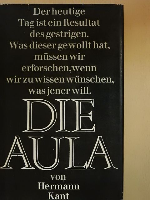 Hermann Kant - Die aula [antikvár]