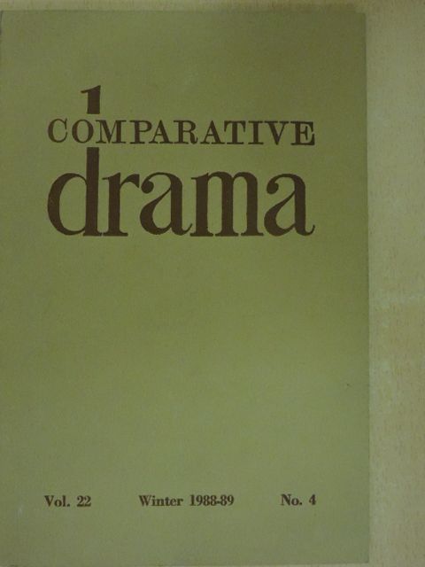Clifford Davidson - Comparative Drama Winter 1988-89 [antikvár]
