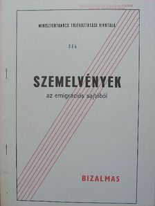 Szemelvények az emigrációs sajtóból 1989. május 5. [antikvár]