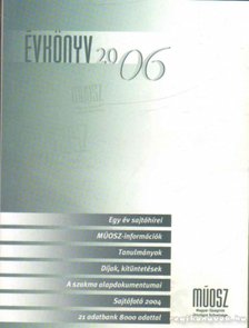 MÚOSZ évkönyv 2006 [antikvár]