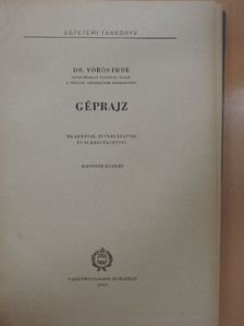 Dr. Vörös Imre - Géprajz [antikvár]