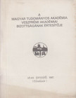 Dr. Bakács Tiborné, Cingráber János - A Magyar Tudományos Akadémia veszprémi akadémiai bizottságának értesítője [antikvár]