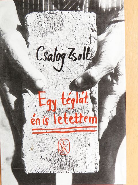 Csalog Zsolt - Egy téglát én is letettem [antikvár]