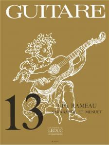 RAMEAU, J.PH. - SARABANDE ET MENUET POUR GUITARRE