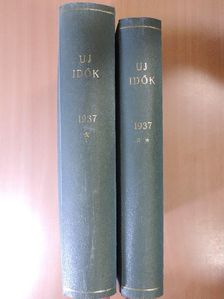 Barabás Pál - Uj Idők 1937. (nem teljes évfolyam) I-II. [antikvár]