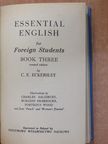 C. E. Eckersley - Essential English for Foreign Students Book 3. [antikvár]