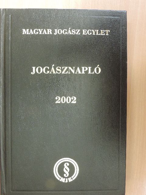 Jogásznapló 2002 [antikvár]