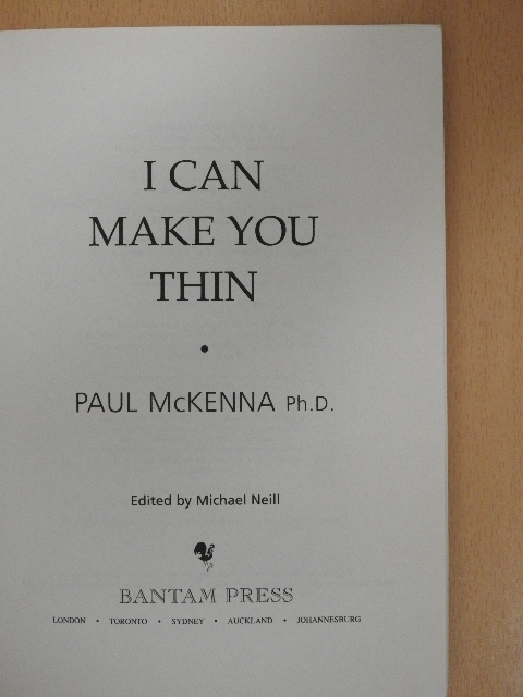 Paul McKenna - I can make you thin [antikvár]