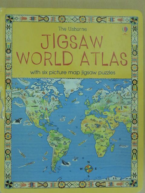 The Usborne Jigsaw World Atlas [antikvár]