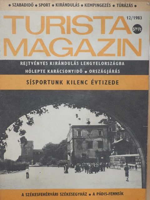 Dercsényi Balázs - Turista Magazin 1983. december [antikvár]