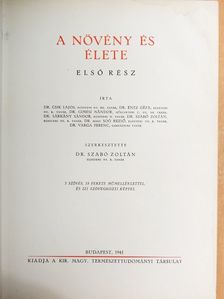 Dr. báró Andreánszky Gábor - A növény és élete I. (töredék) [antikvár]