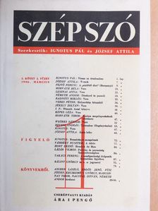Agárdi Ferenc - Szép Szó [antikvár]