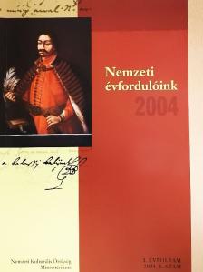 Nemzeti évfordulóink 2004 [antikvár]
