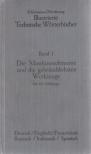 Alfred Schlomann - Die Maschinenelemente und die gebräuchlichsten Werkzeuge [antikvár]