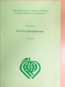 Csécs Miklós - Pénzügyi számítások 12. [antikvár]
