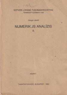 Dringó László - Numerikus analízis II. [antikvár]